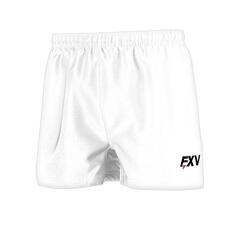 Short de rugby blanc Force 2 pour enfant FXV