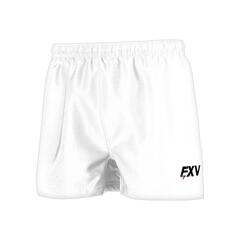 Short de rugby blanc Force 2 pour enfant FXV