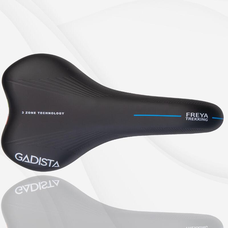 Selle velo FREYA confortable fait mains en ITALIE technologie brevetée 3ZONES