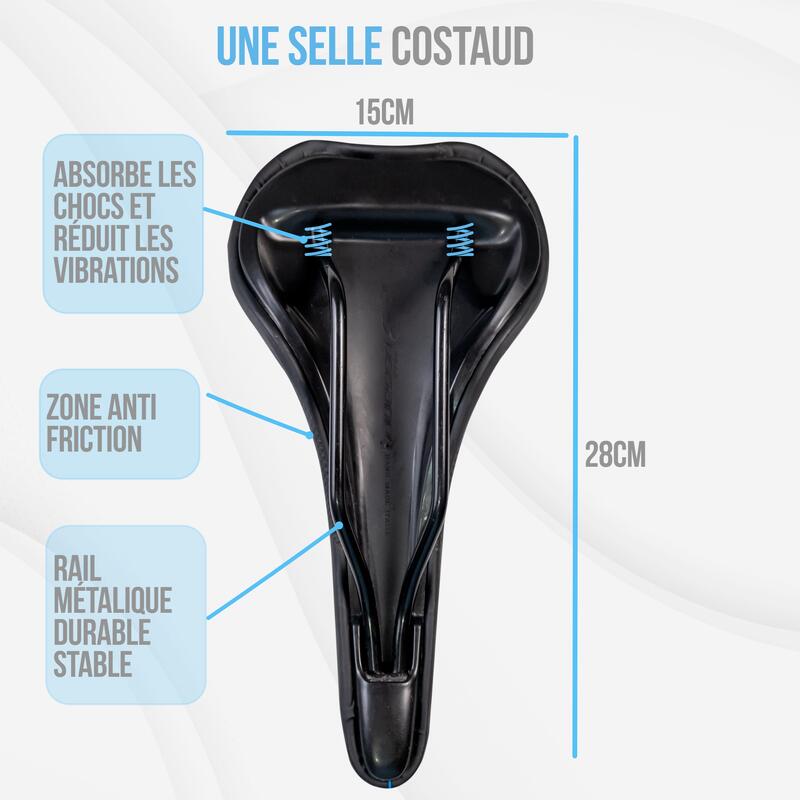 Selle velo FREYA confortable fait mains en ITALIE technologie brevetée 3ZONES