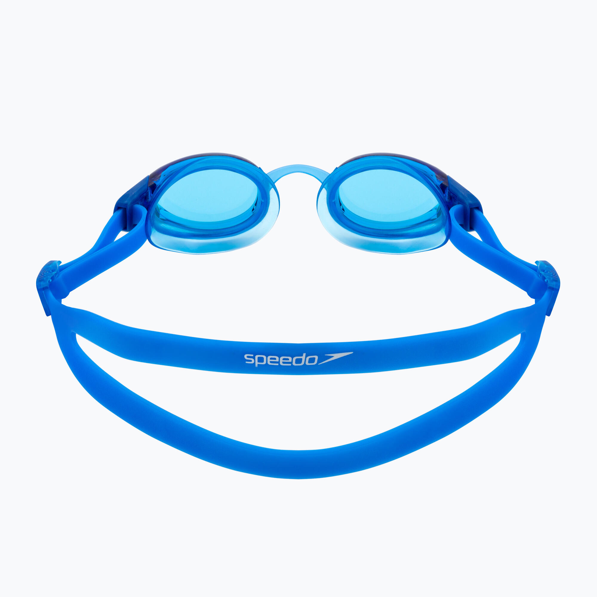 Speedo Mariner Pro Goggles - Beautiful Blue/ Translucent/ White/ Blue 5/5