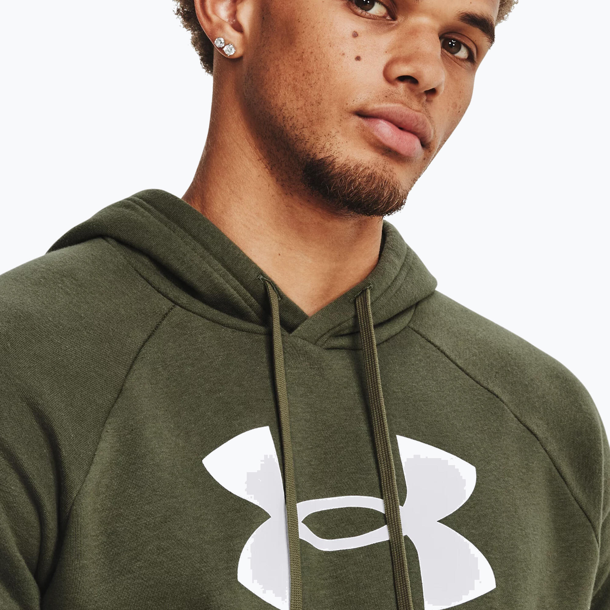 Sudadera con capucha Under Armour Fleece Logo para hombre 3/7