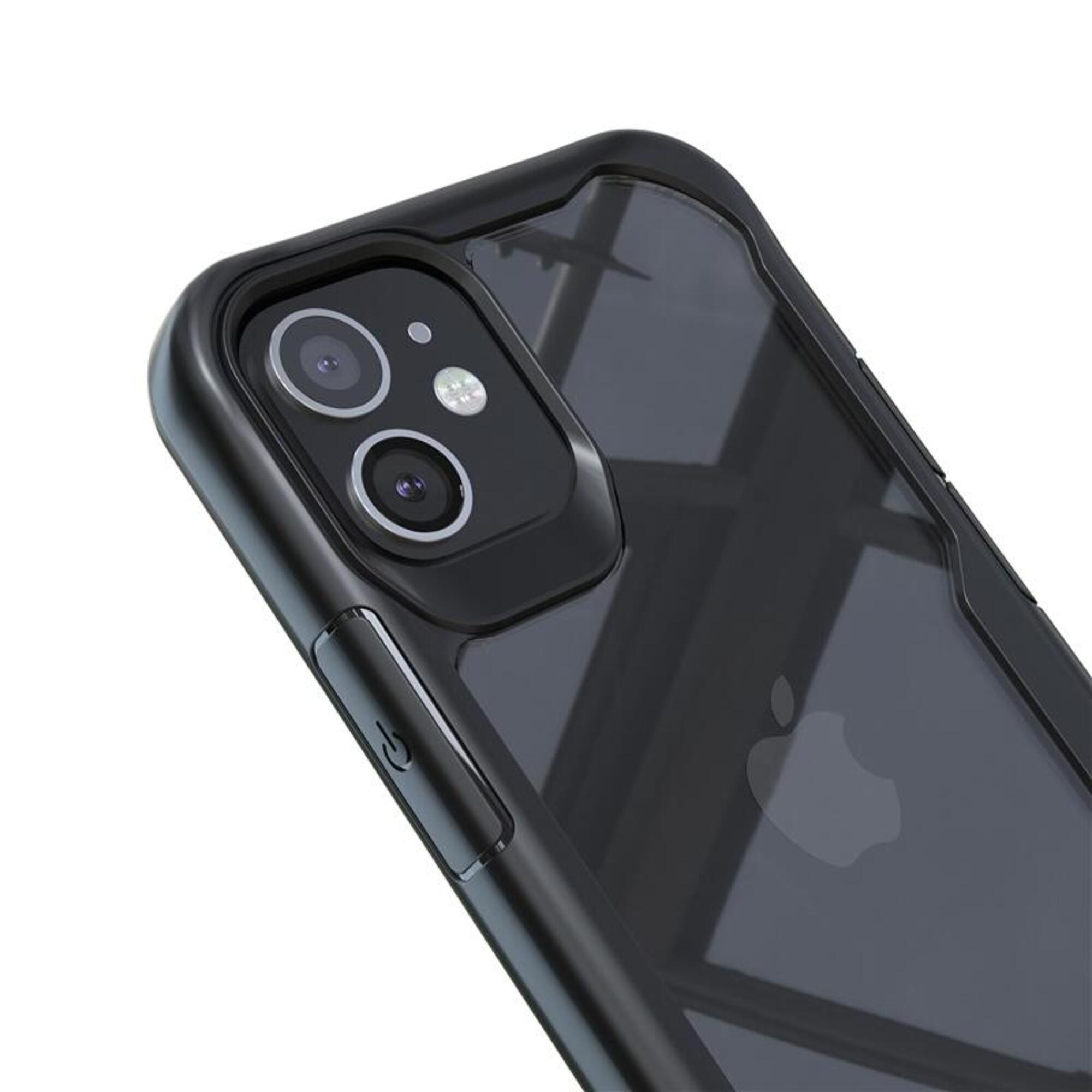 muvit for change funda Apple iPhone 12 Mini shockproof 2m transparente/negra