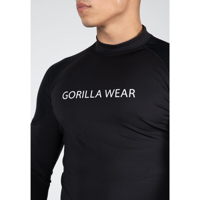 Koszulka fitness męska Gorilla Wear Lorenzo Performance z długim rękawem