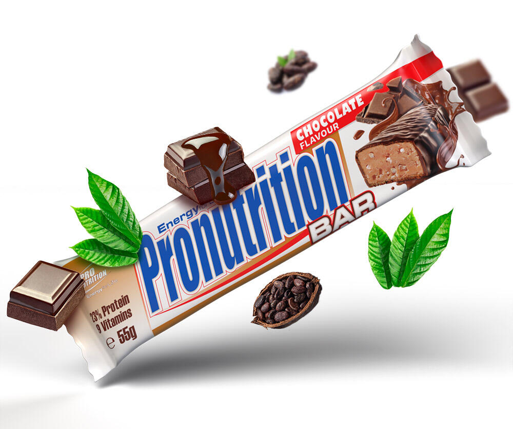 BATON PROTEINE Pronutrition Bar Ciocolată 55g