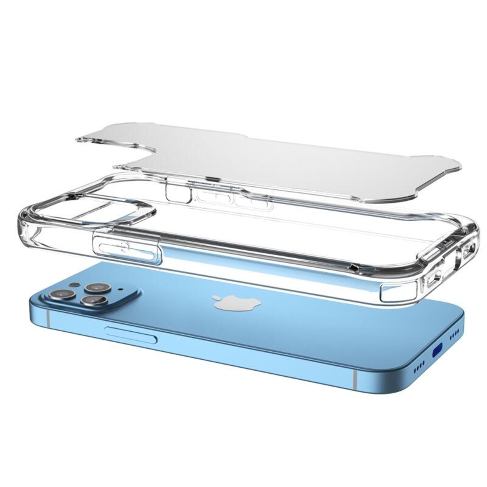 Funda Muvit ShockProof 2M Transparente para iPhone 15 Pro Max - Funda para  teléfono móvil