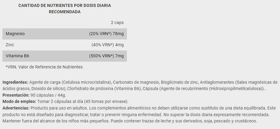 Zma - 90 caps de BIG 3/4