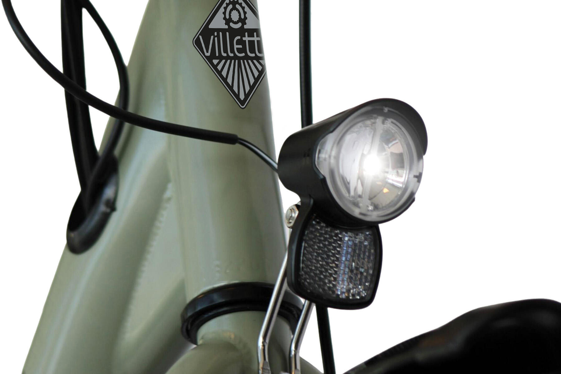 Villette le Debutant Plus elektrische fiets 26 inch 7 versnellingen groen 5/5