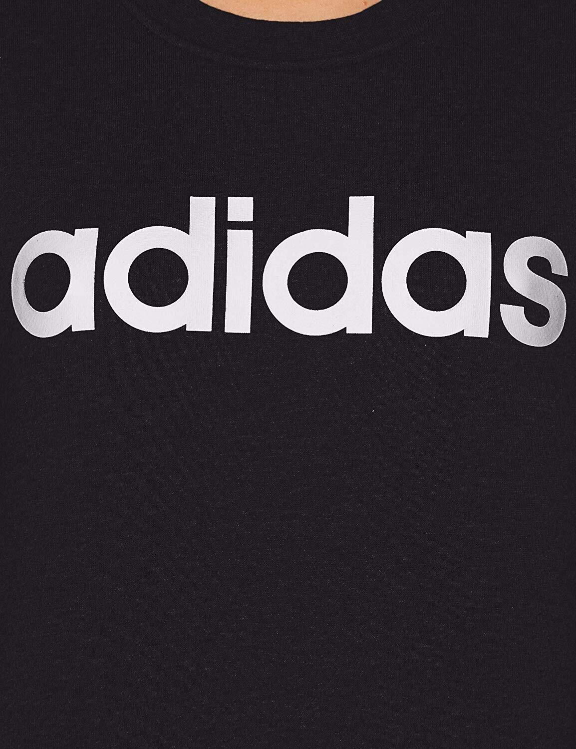 Bluza damska adidas W Essentials Linear Sweat czarna DP2363 3/5