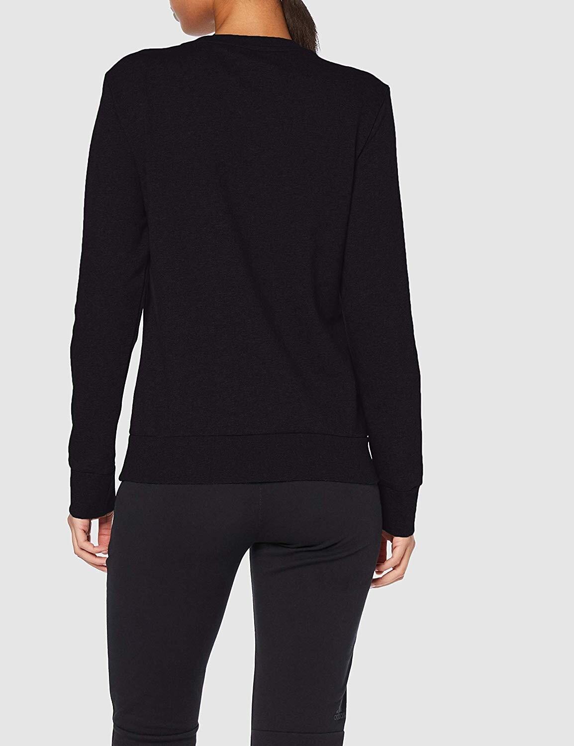 Bluza damska adidas W Essentials Linear Sweat czarna DP2363 4/5