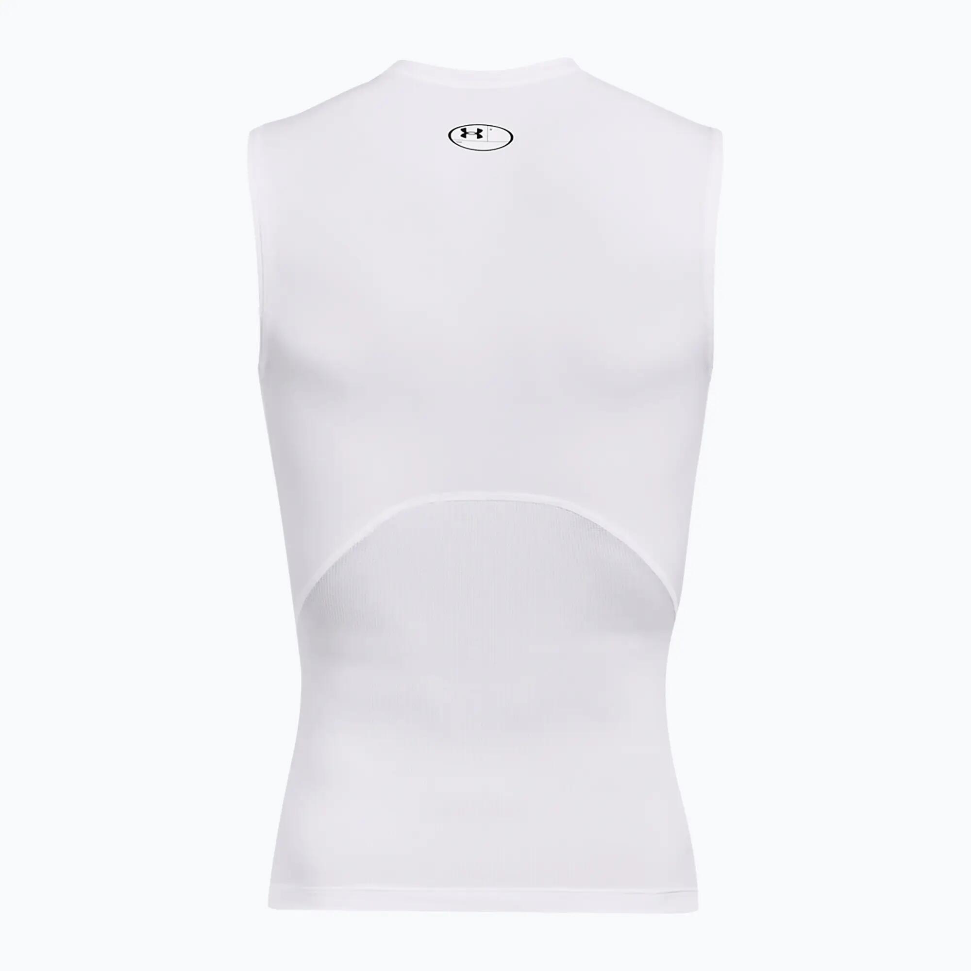 Camiseta sin mangas Lycra HeatGear® Under Armour Blanco 5/7