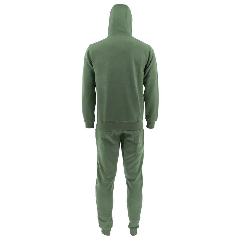 Joggingpak Hoodie Heren/Dames Signature Milano Olive Fitness en Hardlopen