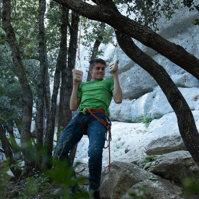 Rocky 攀岩訓練工具 - 棕色