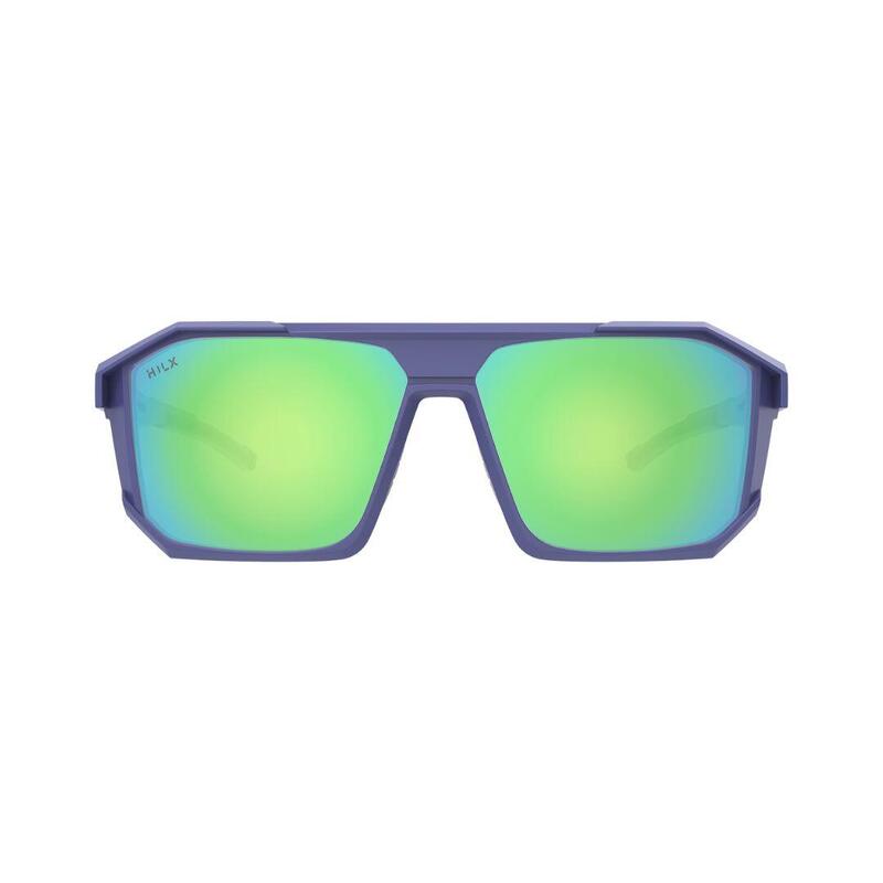 Juggernaut 防眩光防刮偏光太陽眼鏡 - 藍色