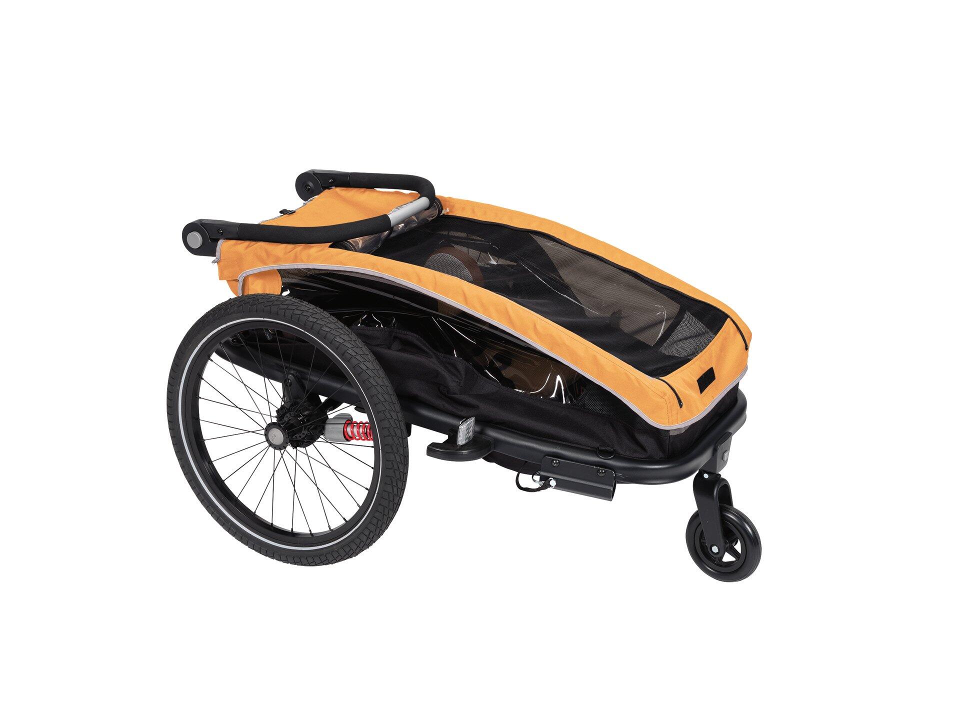 Remorque pour vélo MONO S BS-C09, marigold 4/7