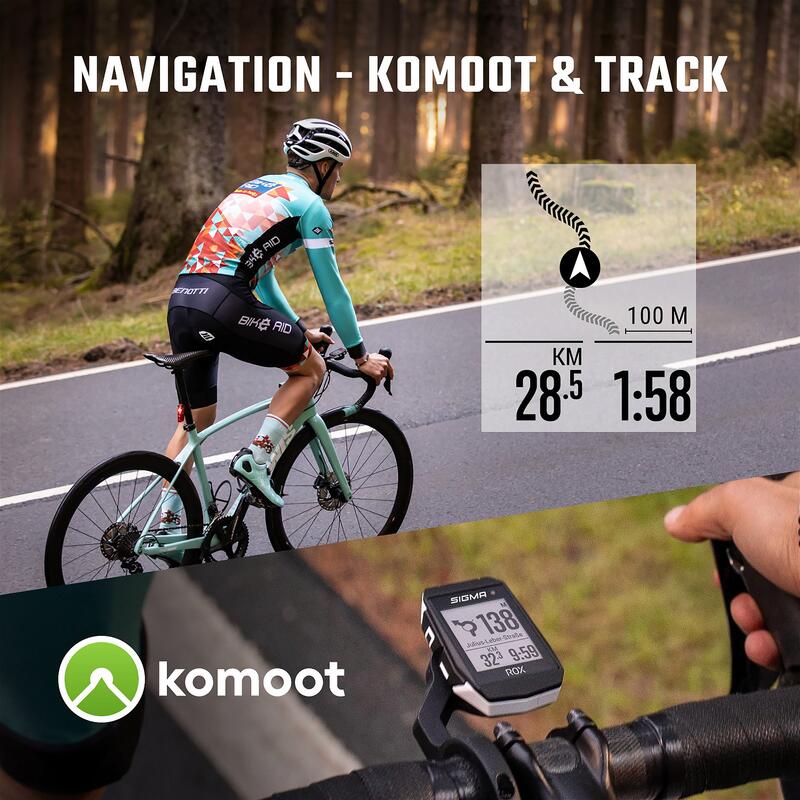 GPS e Conta-KM ROX 11.1 Evo