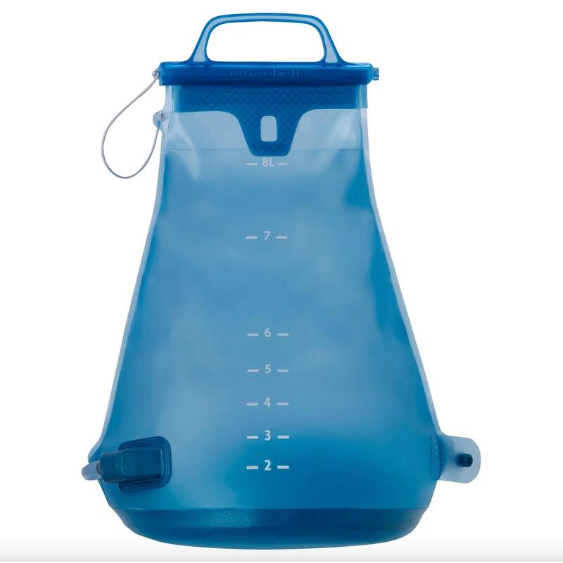 Flex Water Carrier 軟水袋連水管 8L - 藍色
