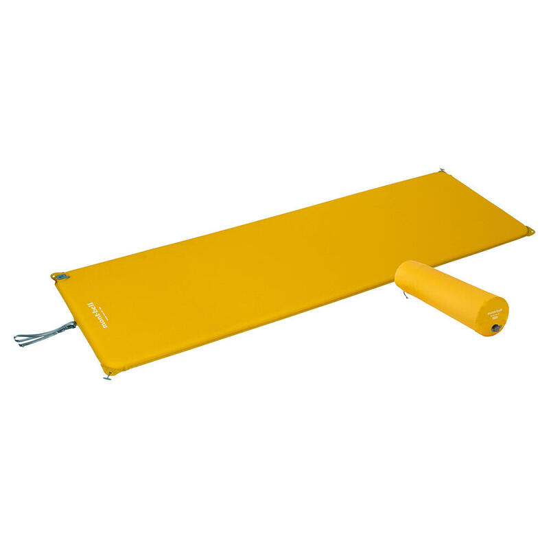 Camp Pad 38 180 Single Inflatable Mattress - Yellow