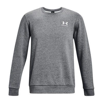 Under armour essential fleece herensweater met ronde hals
