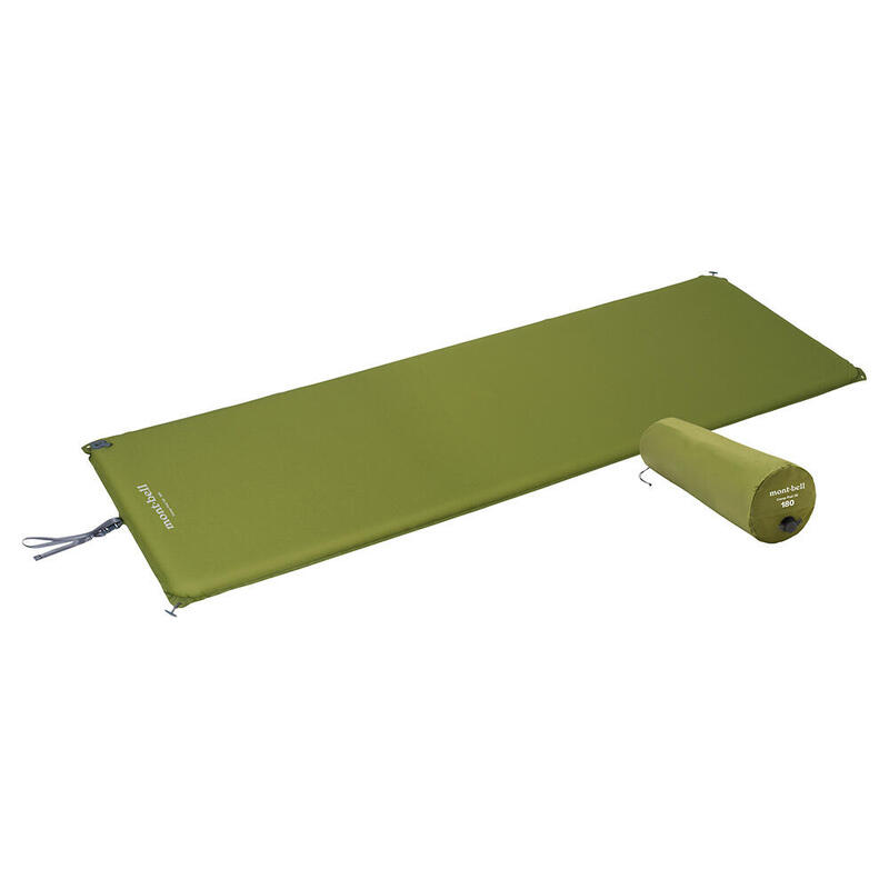 Camp Pad 50 180 Single Inflatable Mattress - Green