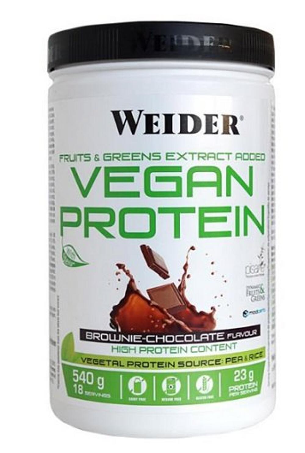 Proteína vegana 540g weider