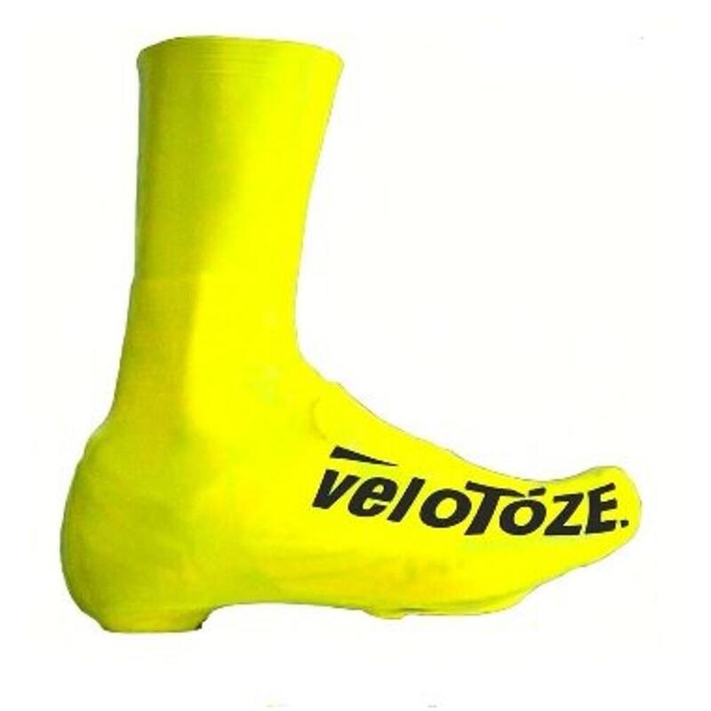 Cubrezapatillas 2.0 Alto amarillo ciclismo Amarillo VeloToze