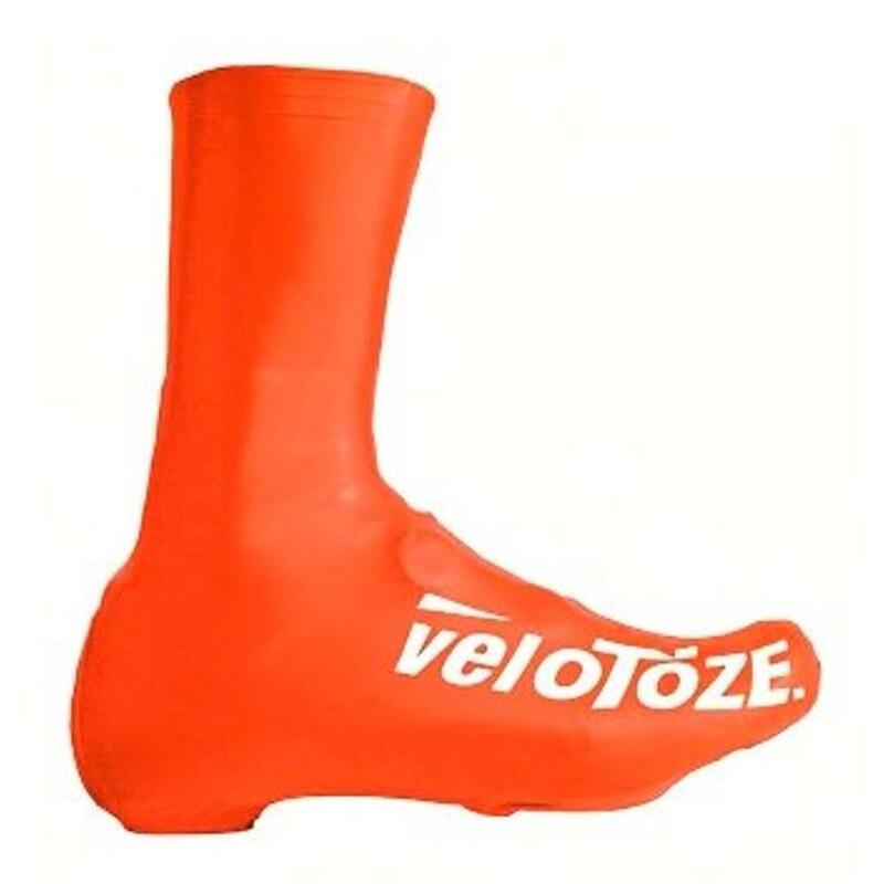 Capa de Calçado alta (laranja) ciclismo Laranja VeloToze