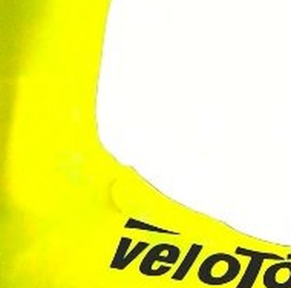 Cubrezapatillas 2.0 Alto amarillo ciclismo Amarillo VeloToze 2/2