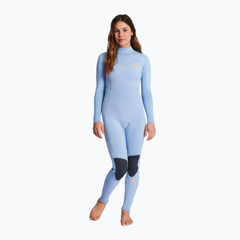 Mousse de natation intégrale Billabong 4/3 Synergy BZ pour femme