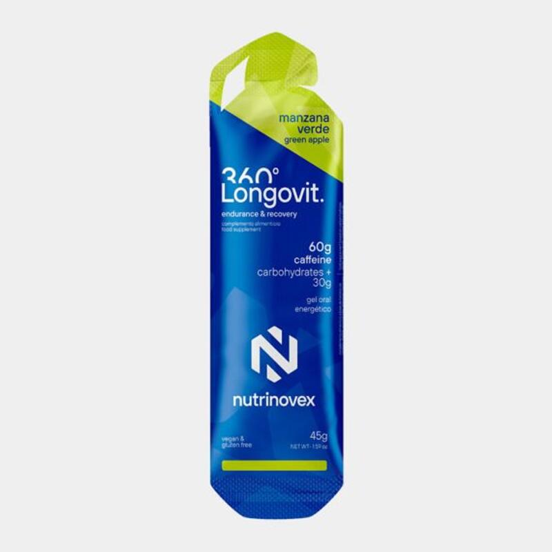 Gel energético Longovit 360º - Maçã verde com cafeína Nutrinovex Exclusivo Online                             4 cores disponíveis
 2,20€  Preço por quantidade 48,89€kg NUTRINOVEX Gel energético Longovit 360º - Maçã verde com cafeína NutrinovexVendido e expedido por: Trideporte    