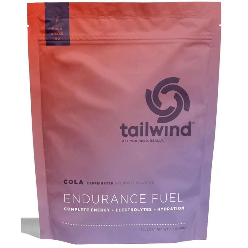 Endurance Fuel 810g cola con cafeina Tailwind Nutrition