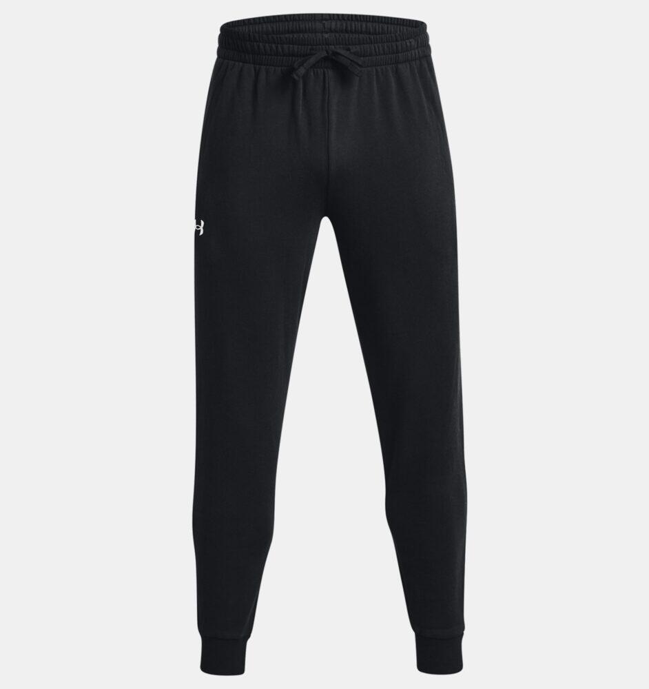 Pantalón De Chándal Ua Rival Fleece Under Armour Para Hombre Negro 3/6