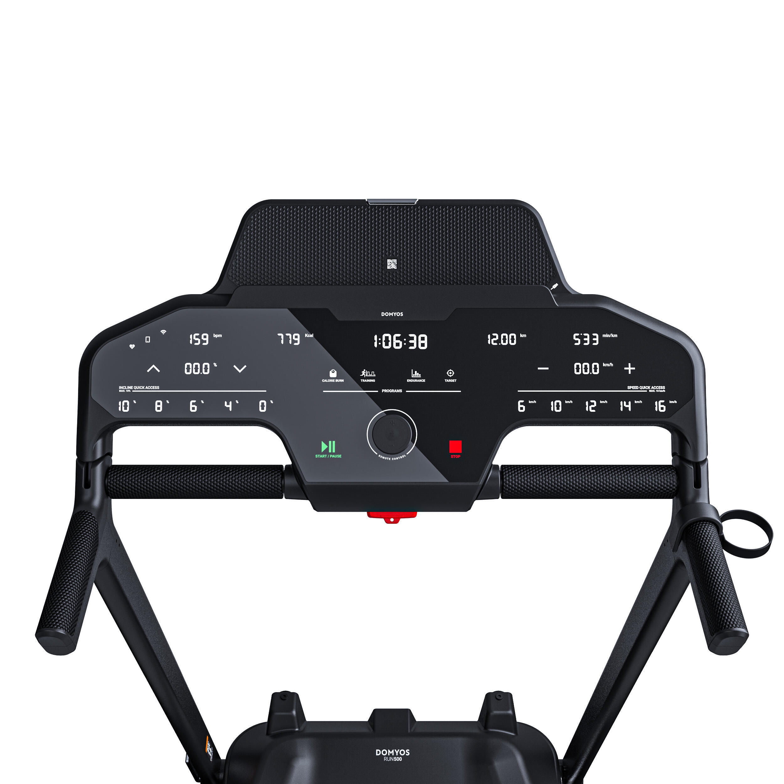 Tweedehands Connected loopband Run500 - gemotoriseerde helling 10% 3/5