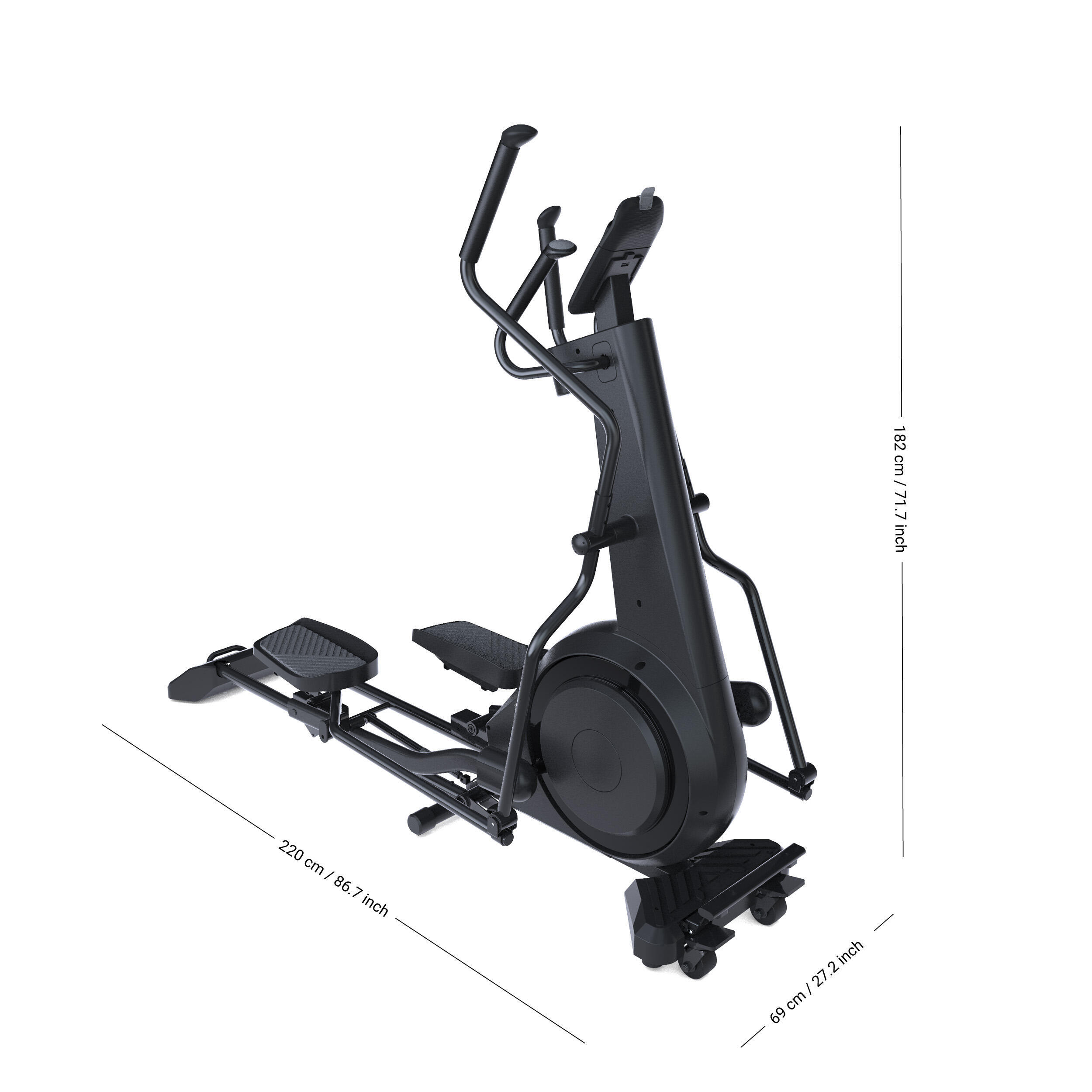 Segunda Vida - Bicicleta Elíptica Cardio Training Roda Dobrável... - Excelente 3/5
