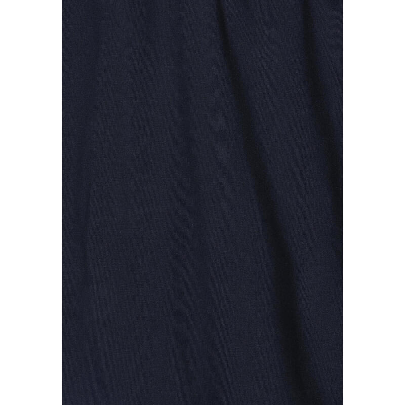 Pantalon pour femmes en jersey élastique épais, avec coupe droite aux chevilles