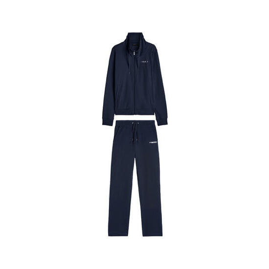 Survêtement pour femmes en coton avec fermeture éclair et col montant imprimé pa