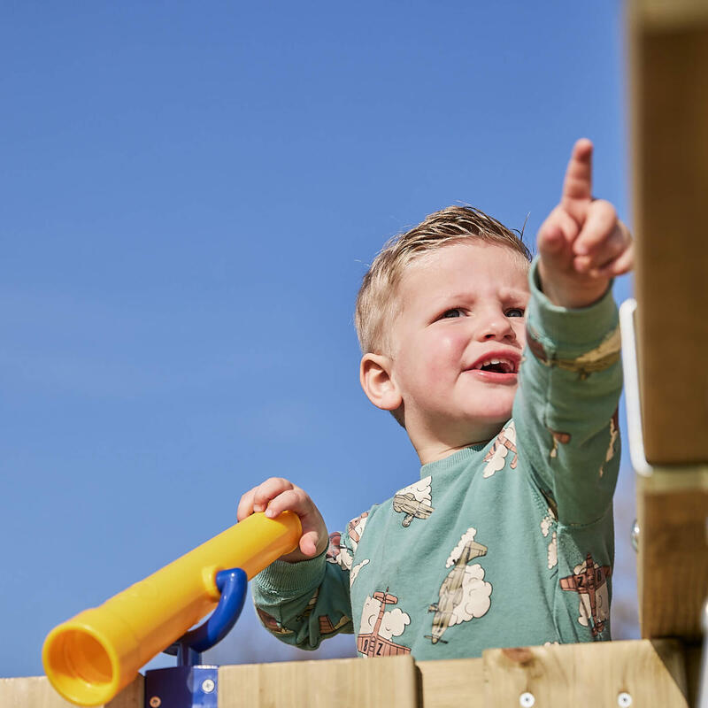 Télescope pour enfants Jouet longue-vue, jaune