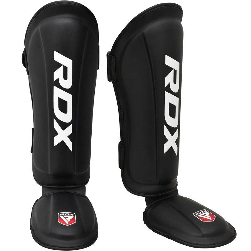 Protectie tibie Rdx T1, piele, Negru, M