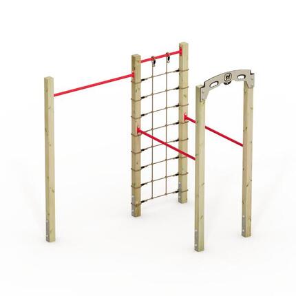 FIT Base 520 - Appareil de fitness de plein air - rouge