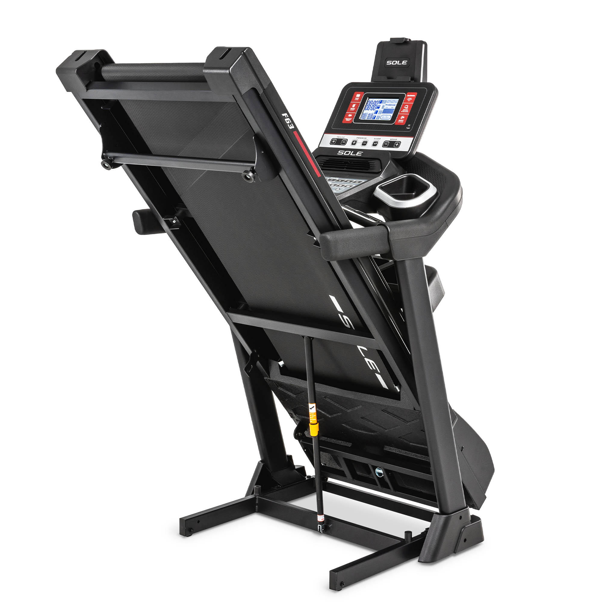 Laufband F63 klappbar| 3-PS-Motor| 20 km/h| 15 Steigungsstufen| 150kg Belastung 3/7