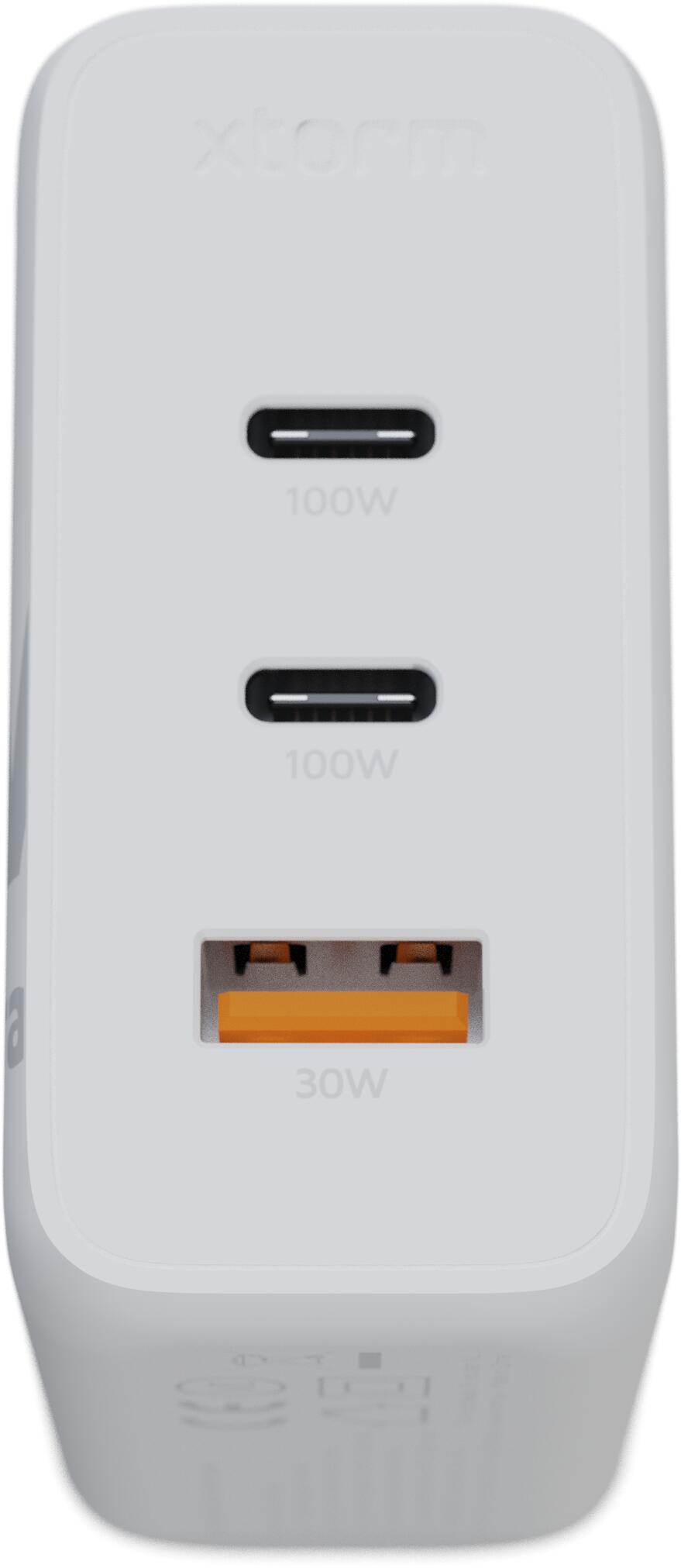 Xtorm 100W GAN2 Ultra Ladegerat - Weiss 7/7