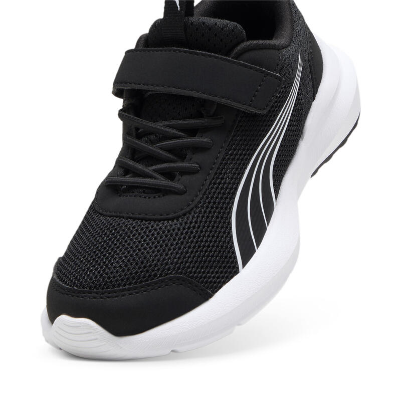 Chaussures de running à scratch Kruz Profoam Enfant PUMA Black White