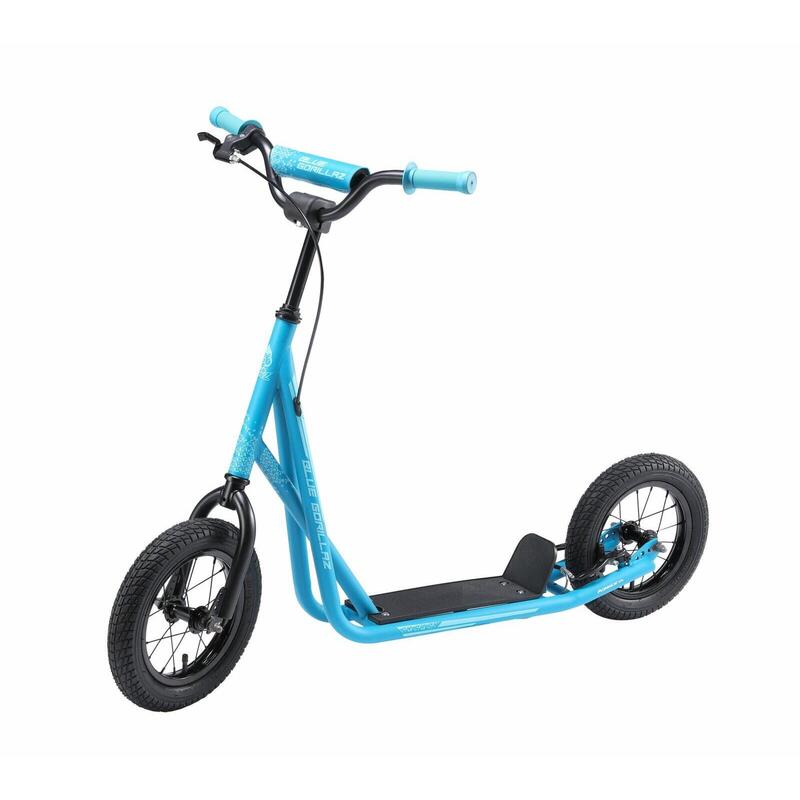 Scooter BLUE GORILLAZ , 12 pouces Sport , bleu