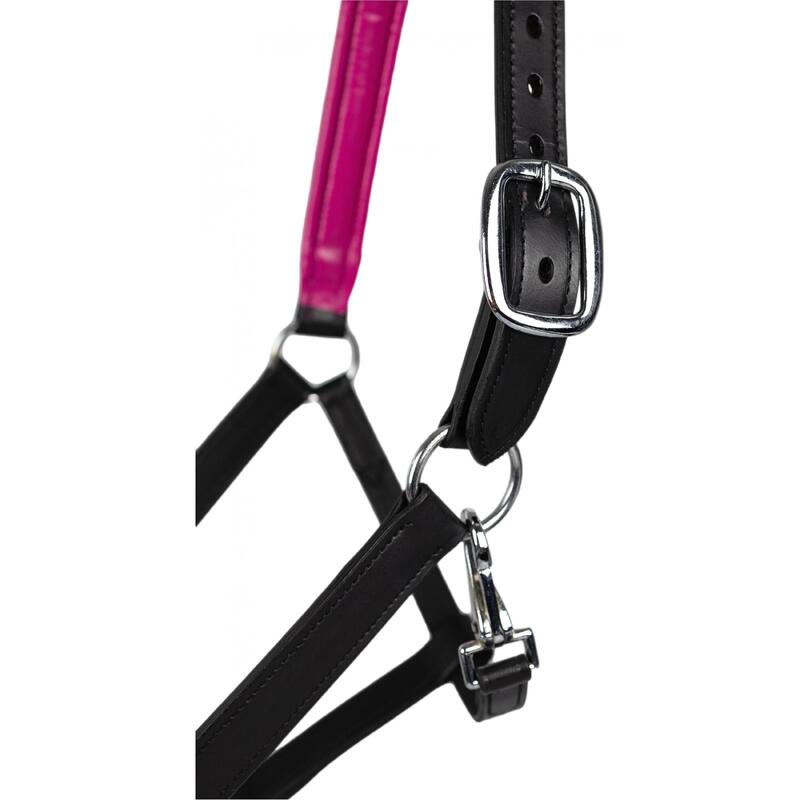 Halfter DIAMOND Leder schwarz/pink