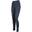 Sommer Damen Reitleggings Silikon Vollbesatz LEA dark navy