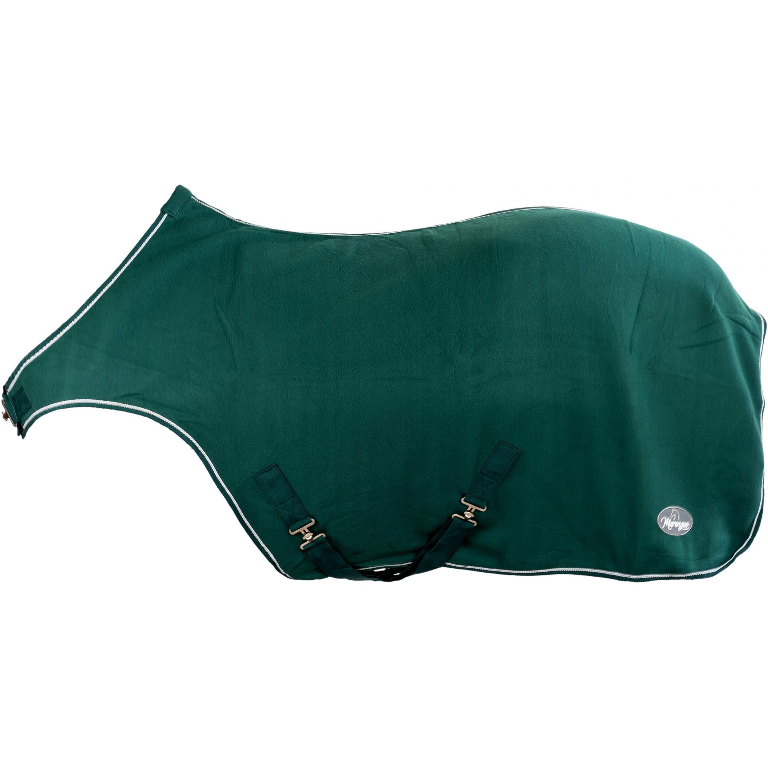 MARENGOS Fleece-Führanlagendecke tannengrün