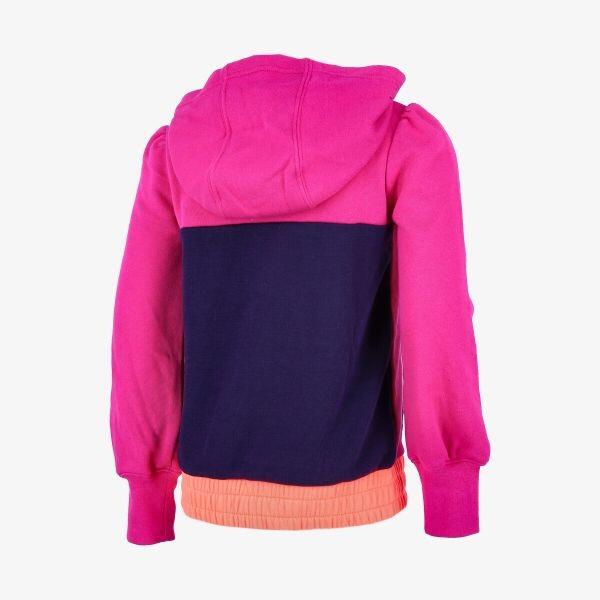 Felpa bambina nike colorblock hoodie- h-ai