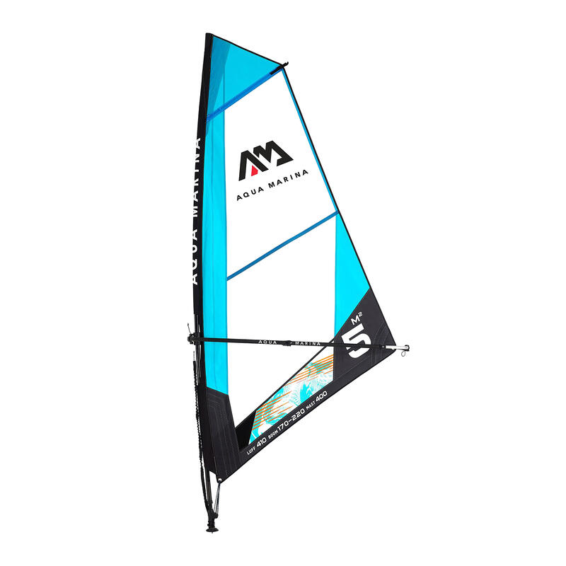 Catarg Windsurf Pędnik Aqua Marina Blade Sail Rig Blue