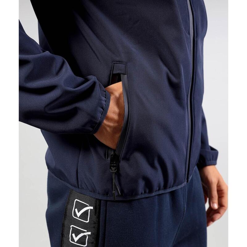 Jachetă Softshell Unisex Givova Albastru