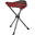 Tabouret à trois pieds Darcy XL de camping pliable léger en acier 100kg